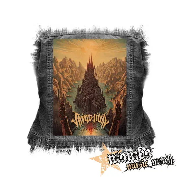 RIVERS OF NIHIL - Monarchy - chrbtová nášivka (36 x 27 cm)