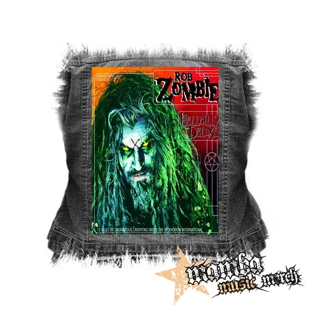 ROB ZOMBIE - Hellbilly Deluxe - chrbtová nášivka (36 x 27 cm)