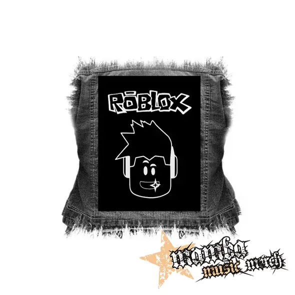 ROBLOX - Logo & Skin Face - chrbtová nášivka (36 x 27 cm)