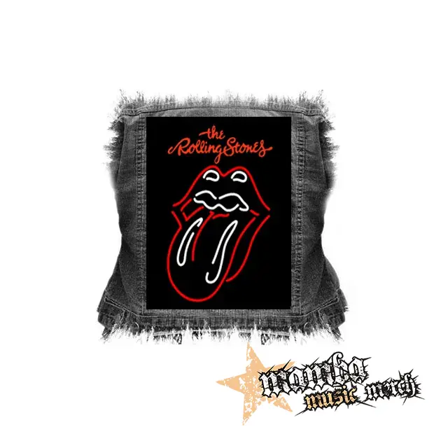 ROLLING STONES - Custom Tongue - chrbtová nášivka (36 x 27 cm)