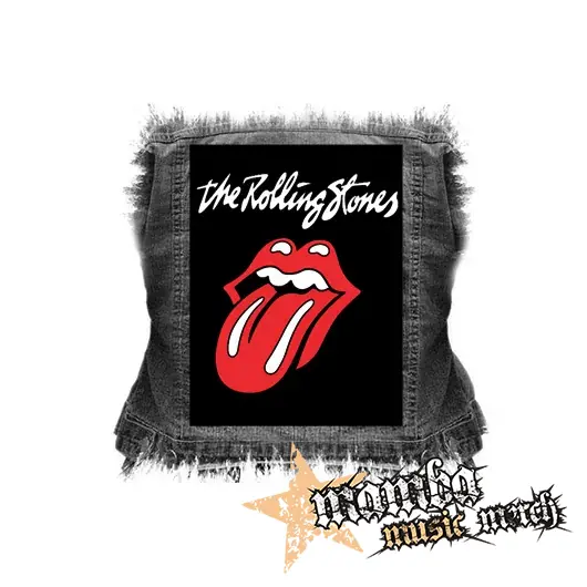ROLLING STONES - Tongue  Rock N Roll - chrbtová nášivka (36 x 27 cm)