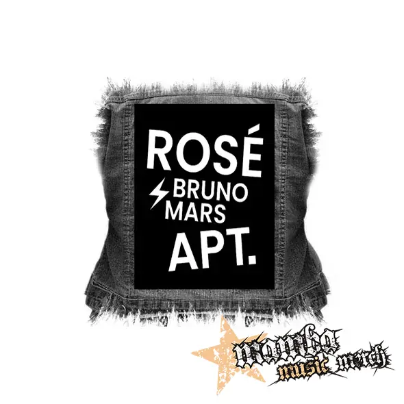 ROSÉ & BRUNO MARS - APT - Motive 1 - chrbtová nášivka (36 x 27 cm)