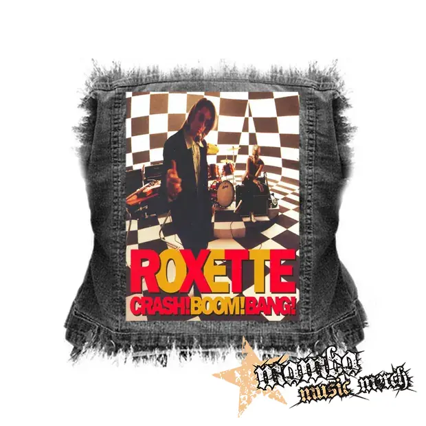 ROXETTE - Crash Boom Bang - chrbtová nášivka (36 x 27 cm)