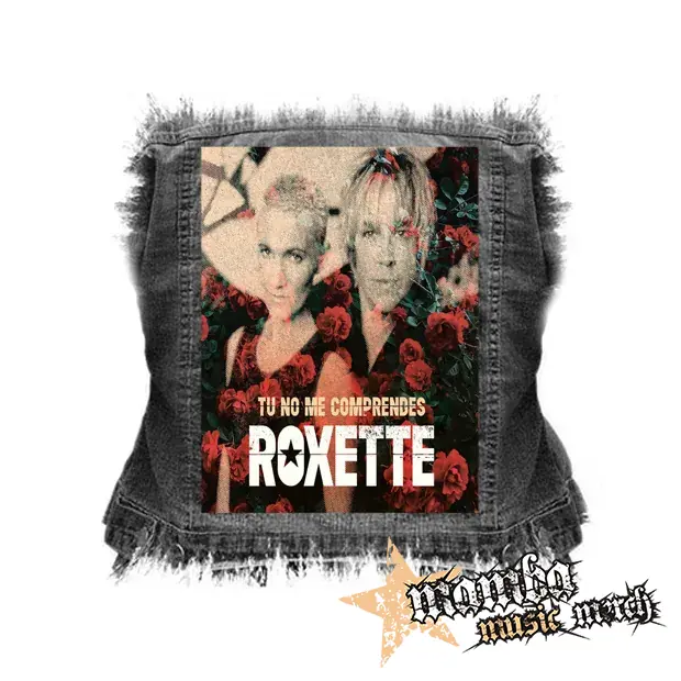 ROXETTE - Tu No Me Comprendes - chrbtová nášivka (36 x 27 cm)