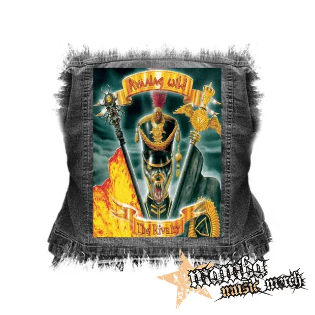 RUNNING WILD - The Rivalry - chrbtová nášivka (36 x 27 cm)