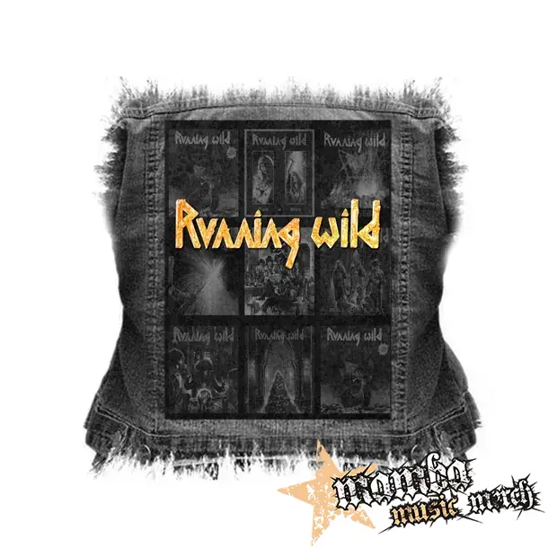 RUNNING WILD - VEry Best Of The Noise Years - chrbtová nášivka (36 x 27 cm)