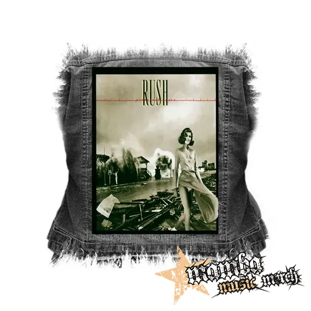 RUSH - Permanent Waves - chrbtová nášivka (36 x 27 cm)