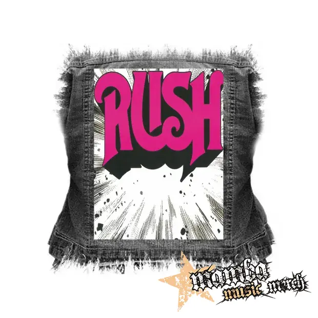 RUSH - Rush - chrbtová nášivka (36 x 27 cm)