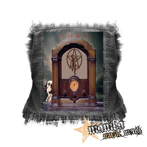 RUSH - The Spirit Of Radio - chrbtová nášivka (36 x 27 cm)