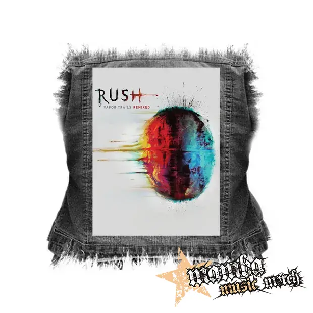 RUSH - Vapor Trails - chrbtová nášivka (36 x 27 cm)