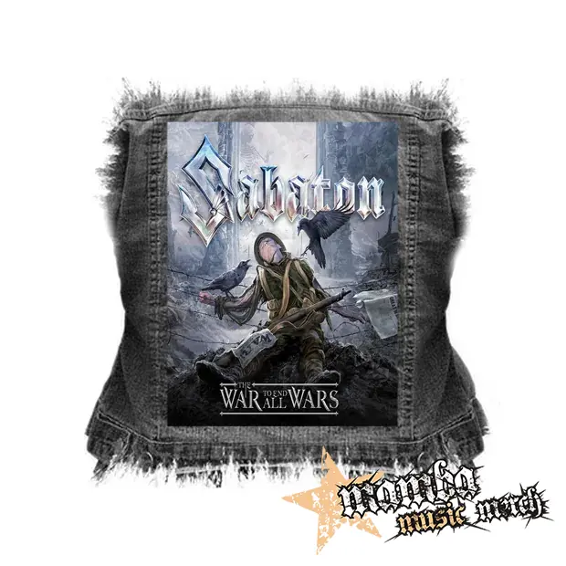 SABATON - The War to End All Wars - chrbtová nášivka (36 x 27 cm)