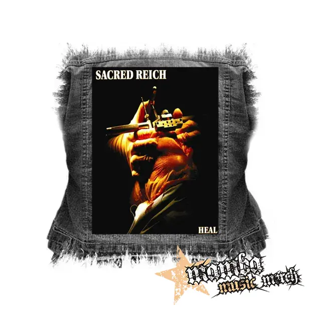SACRED REICH - Heal - chrbtová nášivka (36 x 27 cm)