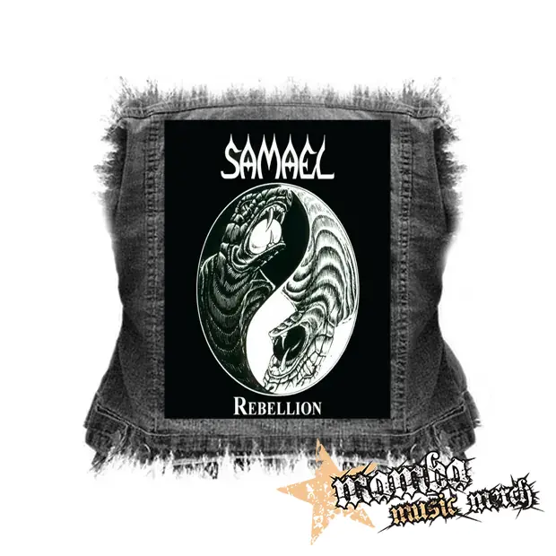 SAMAEL - Rebellion - chrbtová nášivka (36 x 27 cm)