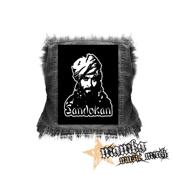 SANDOKAN - The Tiger Of Malaysia - chrbtová nášivka (36 x 27 cm)