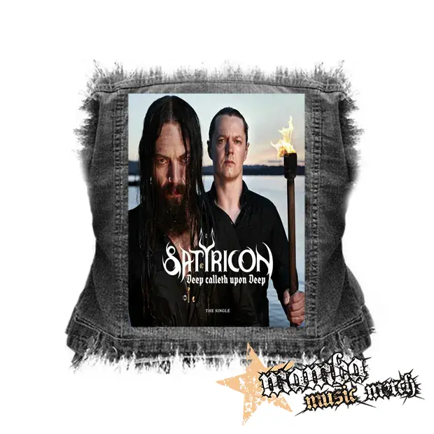 SATYRICON - Deep Calleth Upon Deep Poster - chrbtová nášivka (36 x 27 cm)