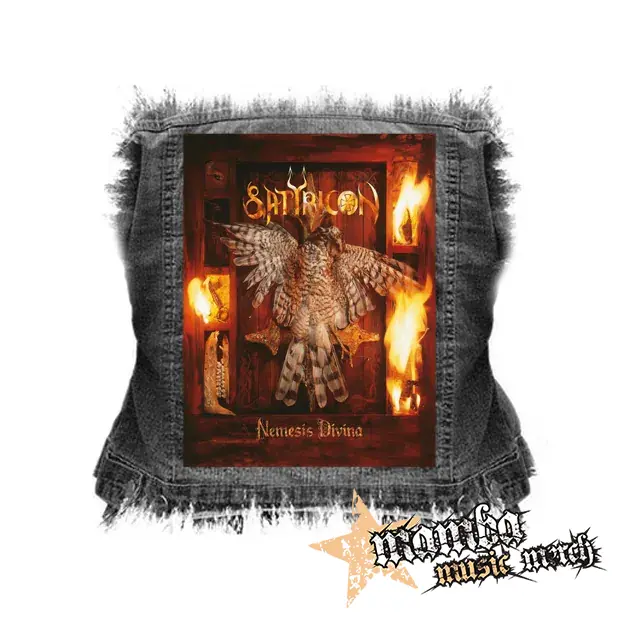 SATYRICON - Nemesis Divina - chrbtová nášivka (36 x 27 cm)