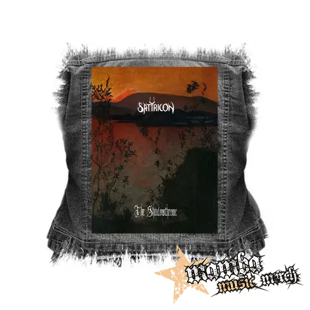SATYRICON - The Shadowthrone - chrbtová nášivka (36 x 27 cm)