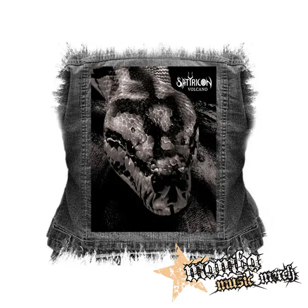 SATYRICON - Volcano - chrbtová nášivka (36 x 27 cm)