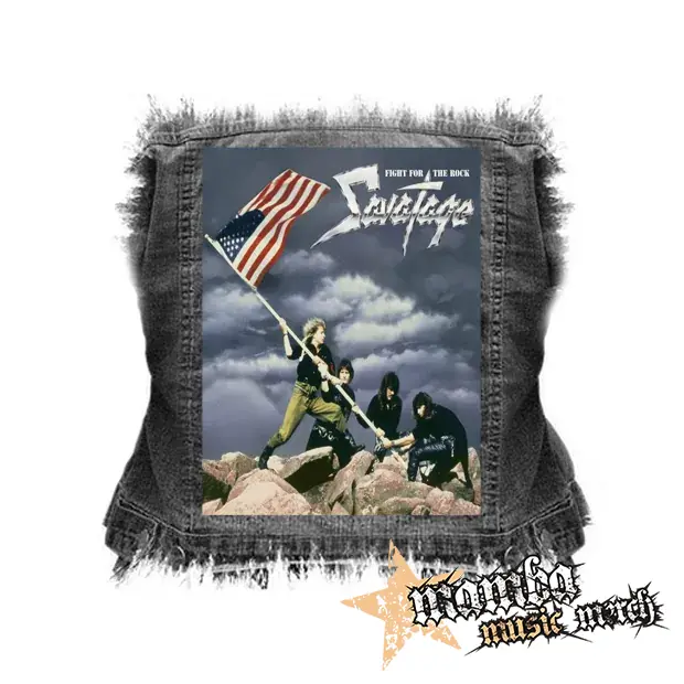 SAVATAGE - Fight for the Rock - chrbtová nášivka (36 x 27 cm)