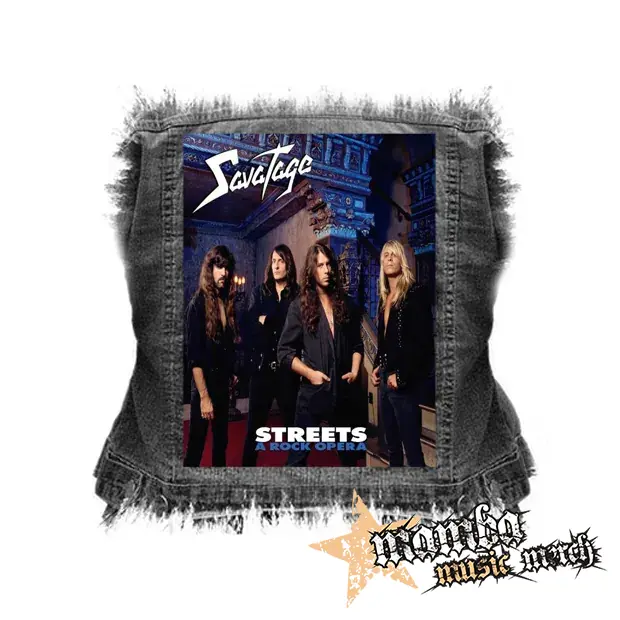 SAVATAGE - Streets - A Rock Opera - chrbtová nášivka (36 x 27 cm)