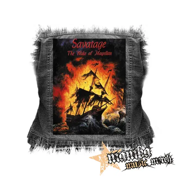 SAVATAGE - The Wake of Magellan - chrbtová nášivka (36 x 27 cm)