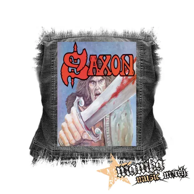 SAXON - Debut Album Cover - chrbtová nášivka (36 x 27 cm)