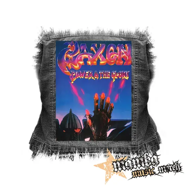 SAXON - Power & the Glory - chrbtová nášivka (36 x 27 cm)