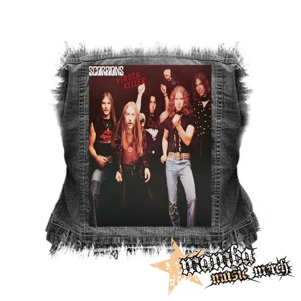 SCORPIONS - Virgin Killer - chrbtová nášivka (36 x 27 cm)