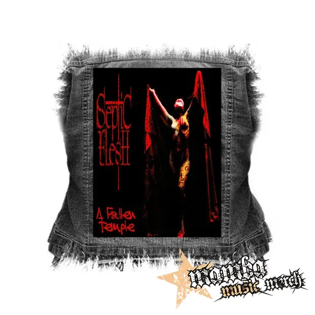 SEPTIC FLESH - A Fallen Temple - chrbtová nášivka (36 x 27 cm)