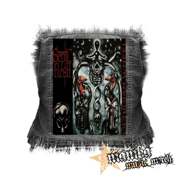 SEPTIC FLESH - Ophidian Wheel - chrbtová nášivka (36 x 27 cm)