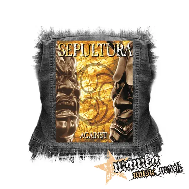 SEPULTURA - Against - chrbtová nášivka (36 x 27 cm)
