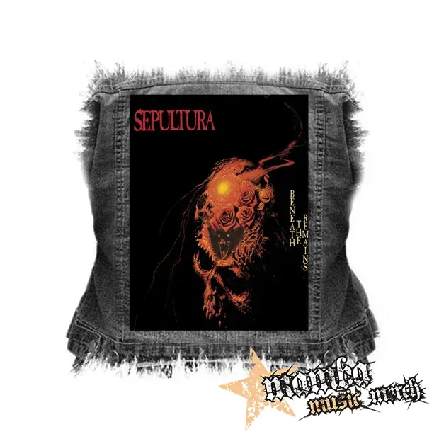SEPULTURA - Beneath The Remains - chrbtová nášivka (36 x 27 cm)