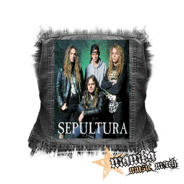 SEPULTURA - Classic Band Poster - chrbtová nášivka (36 x 27 cm)
