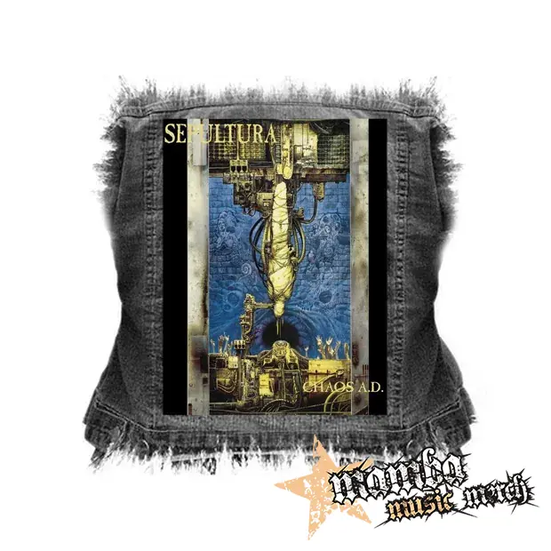 SEPULTURA - Chaos AD - chrbtová nášivka (36 x 27 cm)