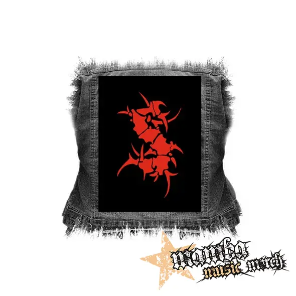 SEPULTURA - Red Logo - chrbtová nášivka (36 x 27 cm)
