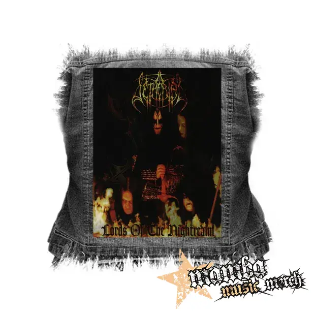SETHERIAL - Lords of the Nightrealm - chrbtová nášivka (36 x 27 cm)