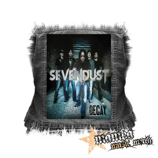 SEVENDUST - Decay - chrbtová nášivka (36 x 27 cm)