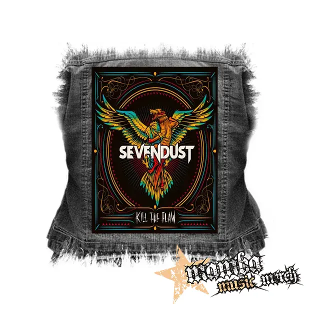 SEVENDUST - Kill The Flaw - chrbtová nášivka (36 x 27 cm)