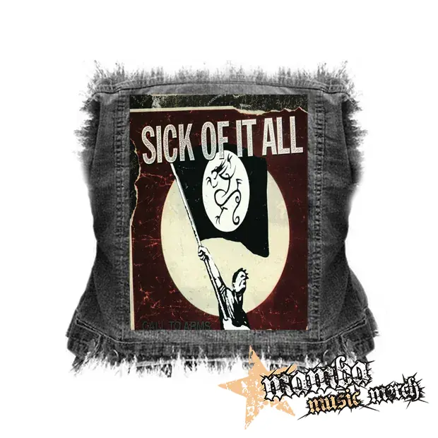 SICK OF IT ALL - Call to Arms - chrbtová nášivka (36 x 27 cm)