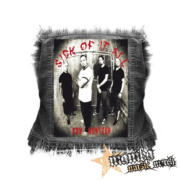 SICK OF IT ALL - Nonstop - chrbtová nášivka (36 x 27 cm)