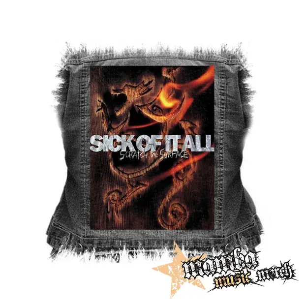 SICK OF IT ALL - Scratch the Surface - chrbtová nášivka (36 x 27 cm)