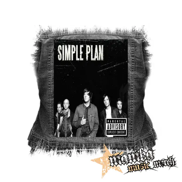 SIMPLE PLAN - Simple Plan - chrbtová nášivka (36 x 27 cm)