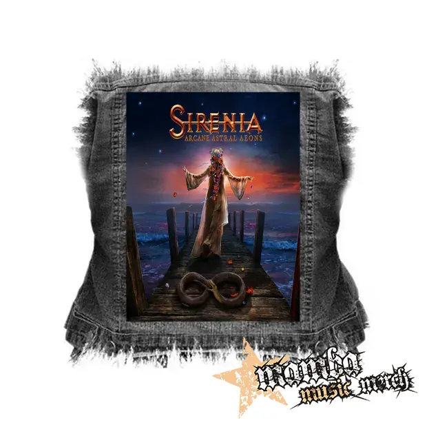 SIRENIA - Arcane Astral Aeons - chrbtová nášivka (36 x 27 cm)