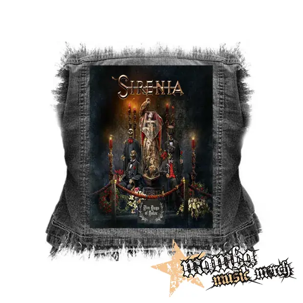SIRENIA - Dim Days of Dolor - chrbtová nášivka (36 x 27 cm)