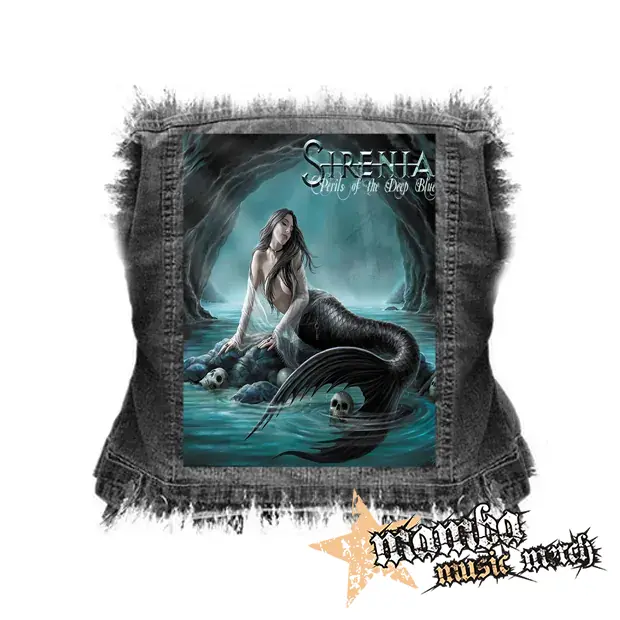 SIRENIA - Perils Of The Deep Blue - chrbtová nášivka (36 x 27 cm)