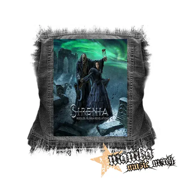 SIRENIA - Riddles, Ruins & Revelations - chrbtová nášivka (36 x 27 cm)