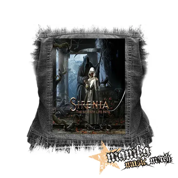 SIRENIA - The Seventh Life Path - chrbtová nášivka (36 x 27 cm)
