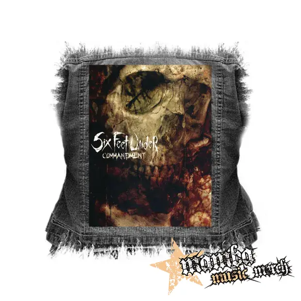 SIX FEET UNDER - Commandment - chrbtová nášivka (36 x 27 cm)