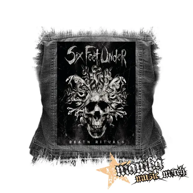 SIX FEET UNDER - Death Rituals - chrbtová nášivka (36 x 27 cm)
