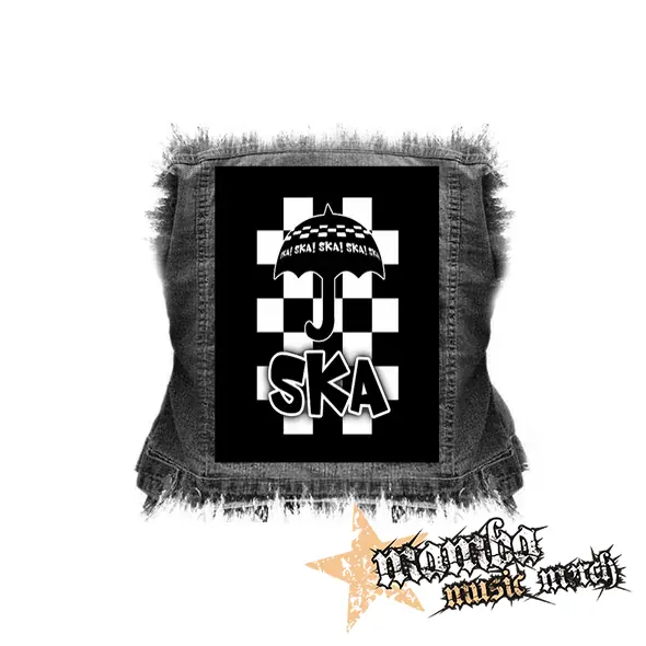 SKA - Tancujeme Aj Pod Dáždnikom - chrbtová nášivka (36 x 27 cm)
